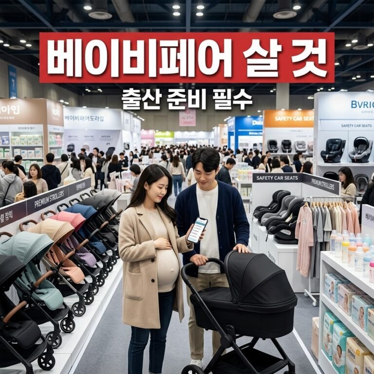 베이비페어 살 것 리스트, 꼭 사야 하는 출산 준비물 총정리