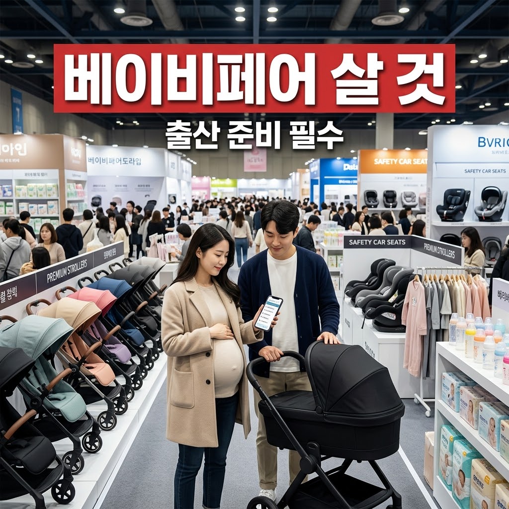 베이비페어 살 것 리스트, 꼭 사야 하는 출산 준비물 총정리