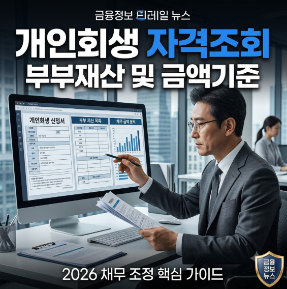 개인회생신청자격조회 부부 재산 기준 및 최소 채무 금액 총정리 3 개인회생신청자격조회 부부 재산