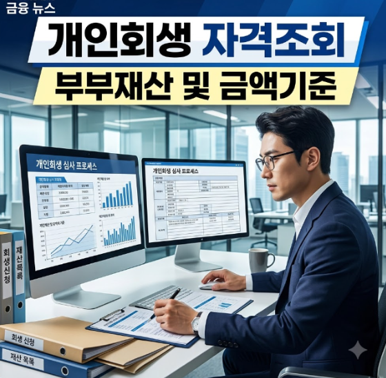 개인회생신청자격조회 부부 재산 기준 및 최소 채무 금액 총정리 2 개인회생신청자격조회 부부 재산