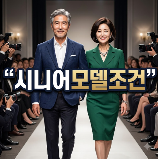 시니어모델조건 총정리｜40대·50대·60대도 모델이 될 수 있을까?