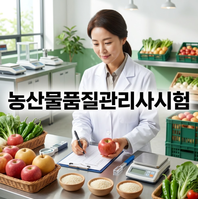 농산물품질관리사시험 완벽 가이드｜응시자격·시험과목·합격 전략 총정리